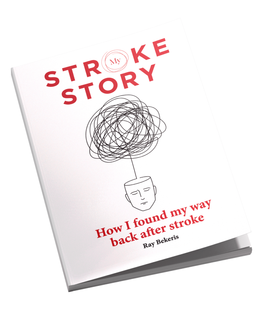 My Stroke Story by Ray Bekeris - Book cover