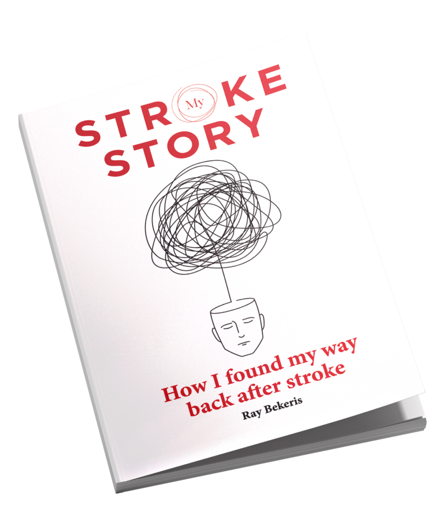 My Stroke Story by Ray Bekeris - Book cover